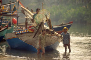 Carita Bay Fisherman-Indonesia-James O'Mara
